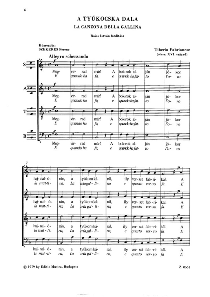 Old Masters' Mixed Choruses V30